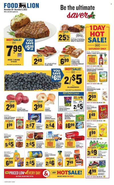 Food Lion (GA) Weekly Ad Flyer Specials November 29 to December 5, 2023