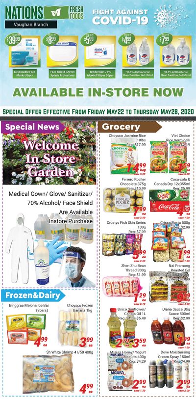Nations Fresh Foods (Vaughan) Flyer May 22 to 28
