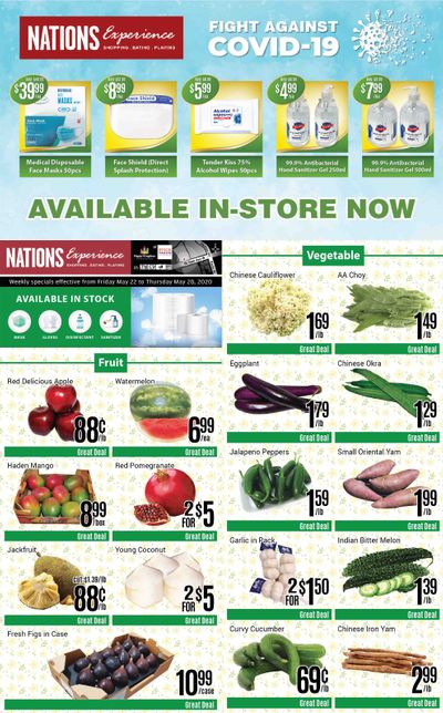 Nations Fresh Foods (Toronto) Flyer May 22 to 28