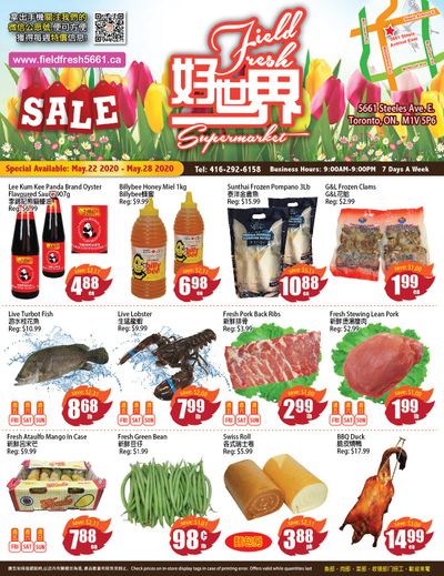 Field Fresh Supermarket Flyer May 22 to 28