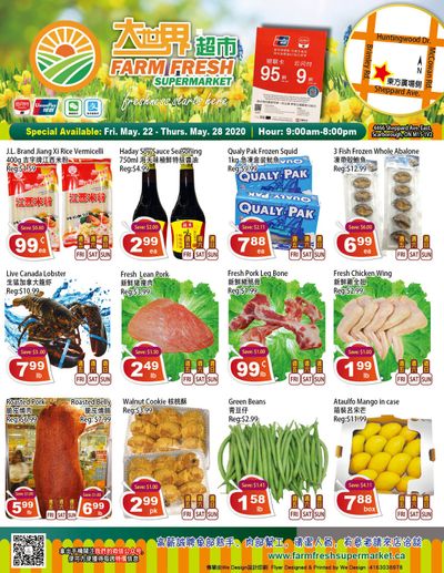 Farm Fresh Supermarket Flyer May 22 to 28
