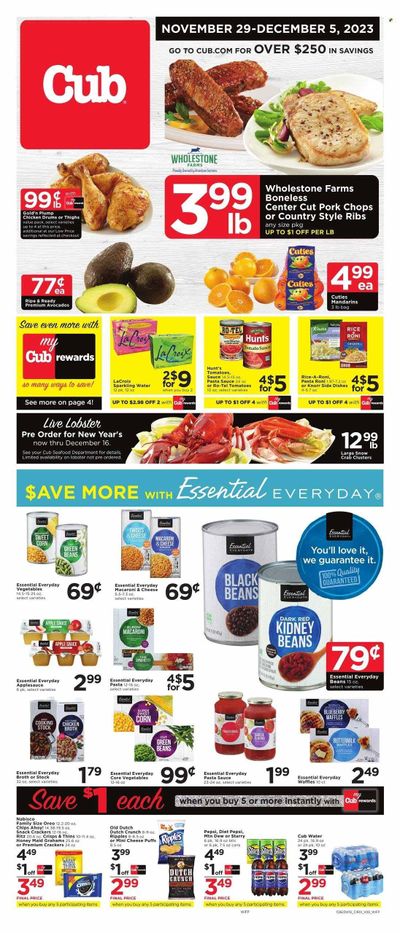 Cub Foods (IL) Weekly Ad Flyer Specials November 29 to December 5, 2023