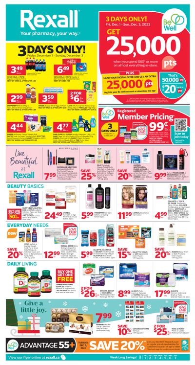 Rexall (SK & MB) Flyer December 1 to 7