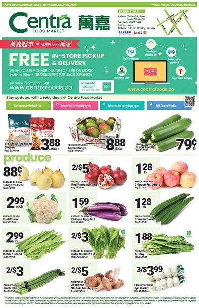 Centra Foods (Barrie) Flyer May 22 to 28