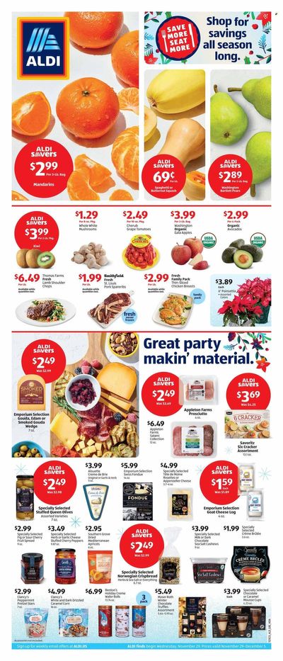 ALDI (IN, KY) Weekly Ad Flyer Specials November 29 to December 5, 2023