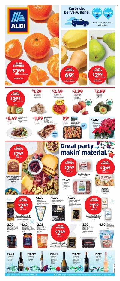 ALDI (MI) Weekly Ad Flyer Specials November 29 to December 5, 2023