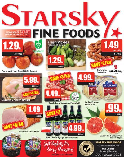 Starsky Foods Flyer November 30 to December 6
