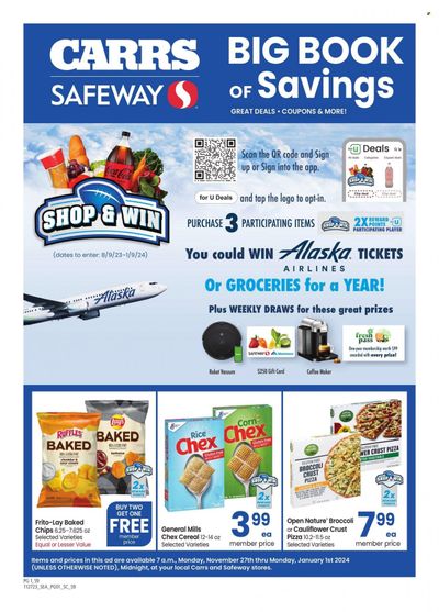 Safeway (AK) Weekly Ad Flyer Specials November 27 to January 1, 2024