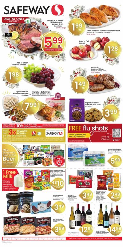 Safeway (CO) Weekly Ad Flyer Specials November 29 to December 5, 2023