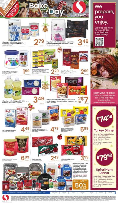 Safeway (MT, WY) Weekly Ad Flyer Specials November 29 to December 5, 2023
