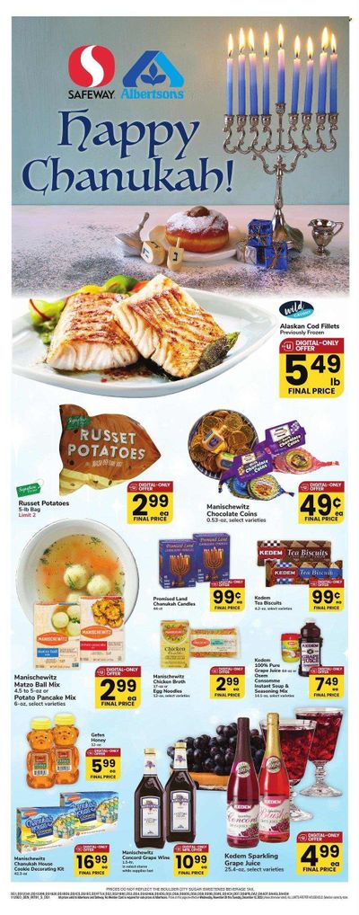 Safeway (CO, NE, NM, WY) Weekly Ad Flyer Specials November 29 to December 12, 2023