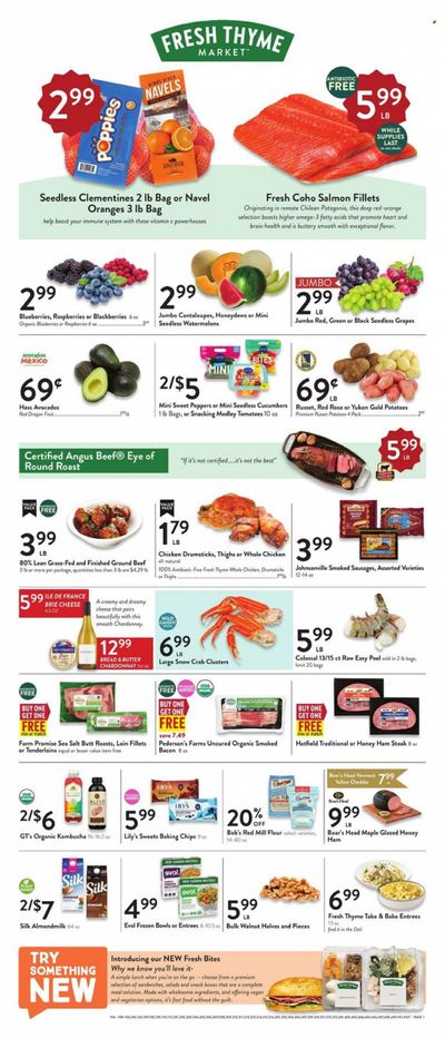Fresh Thyme Weekly Ad Flyer Specials November 29 to December 5, 2023