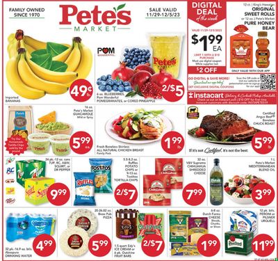 Pete's Fresh Market (IL) Weekly Ad Flyer Specials November 29 to December 5, 2023