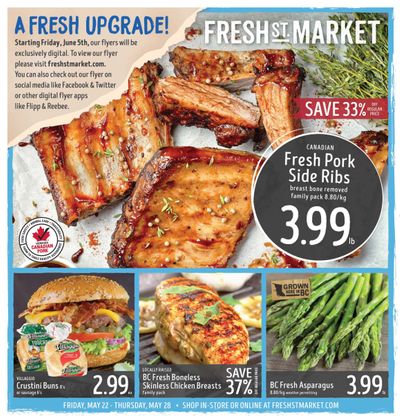 Fresh St. Market Flyer May 22 to 28