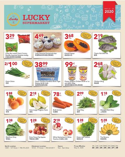 Lucky Supermarket (Edmonton) Flyer May 22 to 28