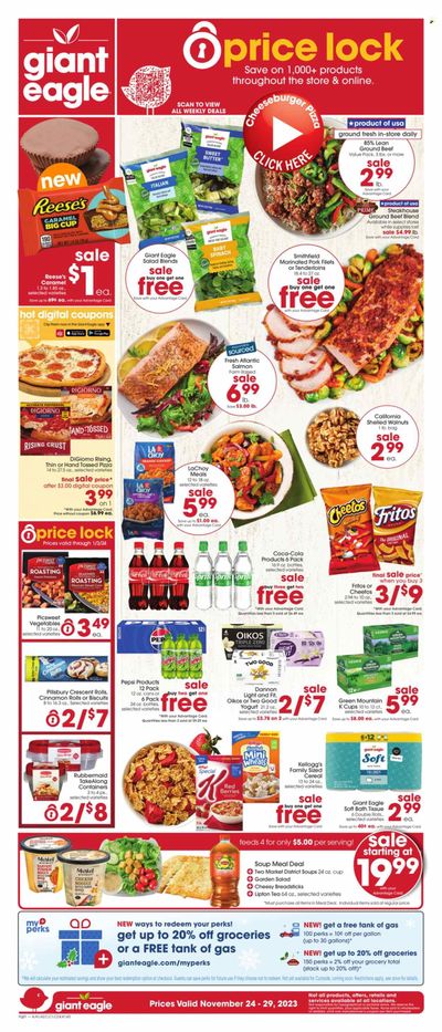 Giant Eagle (OH) Weekly Ad Flyer Specials November 24 to November 29, 2023