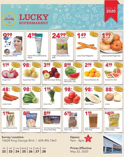 Lucky Supermarket (Surrey) Flyer May 22 to 28
