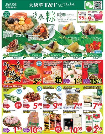 T&T Supermarket (GTA) Flyer May 22 to 28