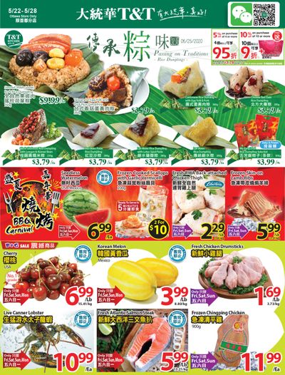 T&T Supermarket (Ottawa) Flyer May 22 to 28