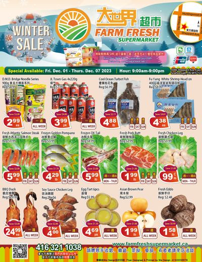 Farm Fresh Supermarket Flyer December 1 to 7
