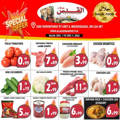 Al-Quds Supermarket Flyer December 1 to 7
