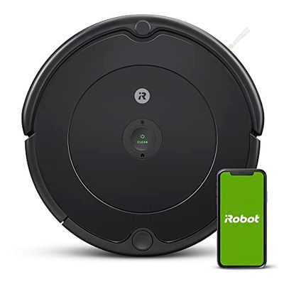 iRobot Roomba 694 Robot Vacuum-Wi-Fi Connectivity, Personalized Cleaning Recommendations, Works with Alexa, Good for Pet Hair, Carpets, Hard Floors, Self-Charging $239.99 (Reg $369.99)