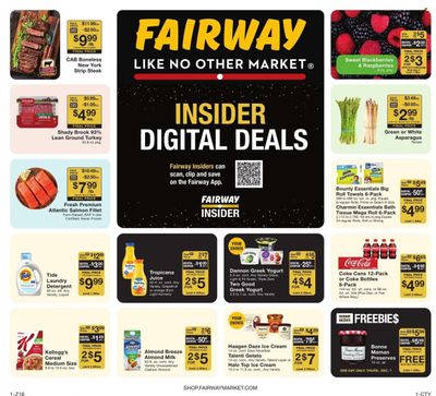 Fairway Market (CT, NJ, NY) Weekly Ad Flyer Specials December 1 to December 6, 2023