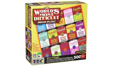 TDC Games 500-Piece Campbell's Souper Hard Jigsaw Puzzle On Sale for $ 13.49 ( Save $ 5.40 ) at Bed Bath And Beyond Canada