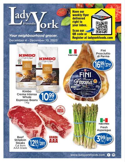 Lady York Foods Flyer December 4 to 10