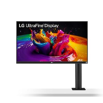 LG 27UN880-B Ultrafine Monitor 27 UHD (3840 x 2160) IPS Display, sRGB 99% Color Gamut, VESA DisplayHDR 400, USB Type-C, Ergo Stand-Black $499.98 (Reg $599.99)
