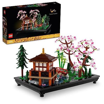 LEGO Icons Tranquil Garden 10315 Creative Building Set, A Gift Idea for Adult Fans of Japanese Zen Gardens and Meditation, Build-and-Display This Home Decor Set for The Home or Office $119.98 (Reg $139.99)