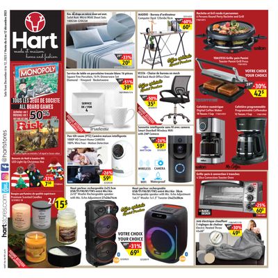 Hart Stores Flyer December 6 to 12