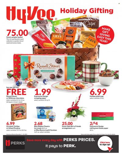 Hy-Vee (IA, IL, MN, MO, SD) Weekly Ad Flyer Specials December 1 to December 31, 2023