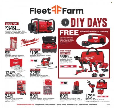 Fleet Farm (IA, MN, ND, WI) Weekly Ad Flyer Specials December 1 to December 24, 2023