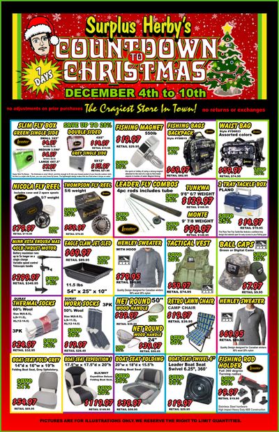 Surplus Herby's Flyer December 4 to 10