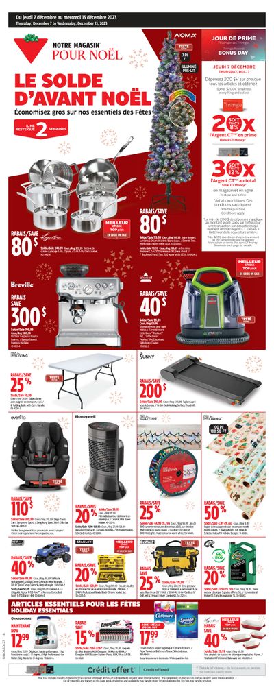 Canadian Tire (QC) Flyer December 7 to 13