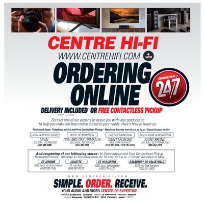 Centre Hi-Fi Flyer May 22 to 28