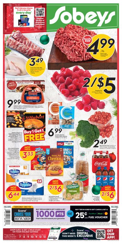 Sobeys (Atlantic) Flyer December 7 to 13