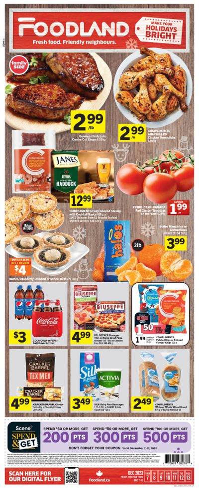 Foodland (ON) Flyer December 7 to 13