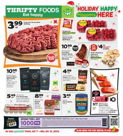 Thrifty Foods Flyer December 7 to 13