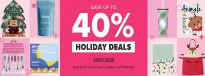 Well.ca: Holiday Deals up to 40% off Until December 17th