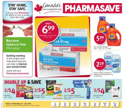 Pharmasave (SK & MB) Flyer May 22 to 28
