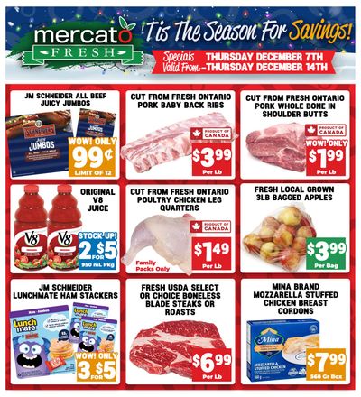 Mercato Fresh Flyer December 7 to 14
