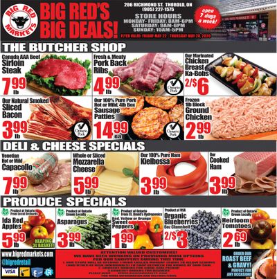 Big Red Markets Flyer May 22 to 28