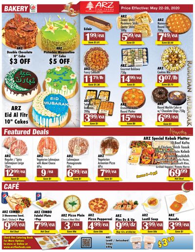 Arz Fine Foods Flyer May 22 to 28