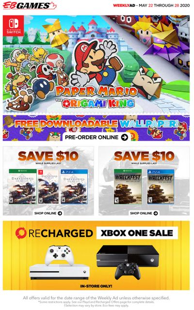 EB Games Flyer May 22 to 28