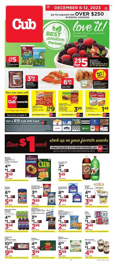 Cub Foods (IL) Weekly Ad Flyer Specials December 6 to December 12, 2023 Cub Foods (IL) Weekly Ad Flyer Specials December 6 to December 12, 2023