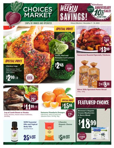Choices Market Flyer December 7 to 13