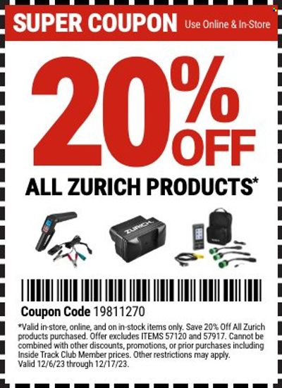 Harbor Freight Weekly Ad Flyer Specials December 6 to December 17, 2023