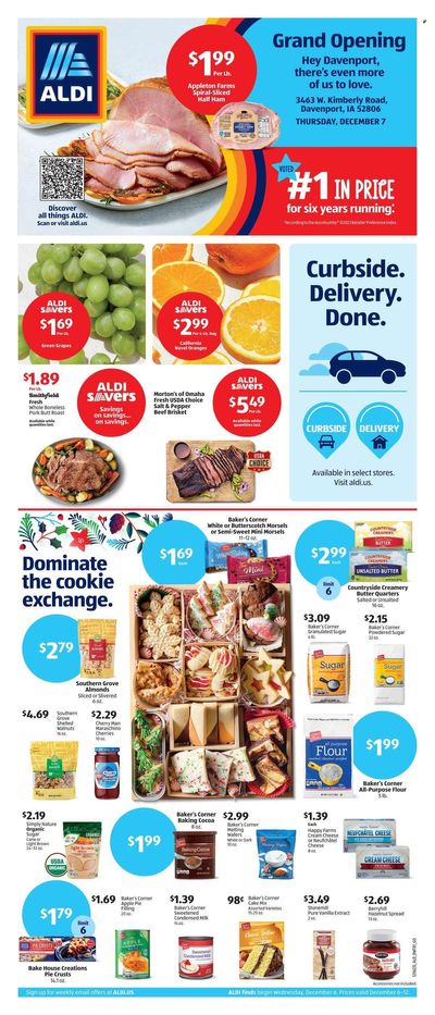 ALDI (IA) Weekly Ad Flyer Specials December 6 to December 12, 2023
